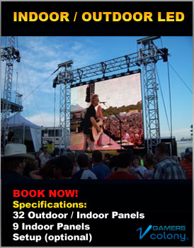 Indoor and outdoor LED Screens for rent
